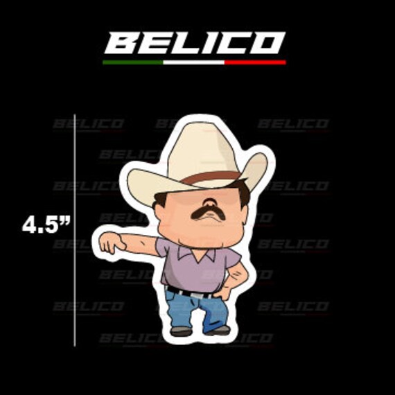 El Del Sombrero 4.5 Sticker Decal Etsy