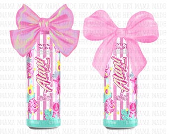 Alani Nu Energy Drink Design: Cotton Candy Coquette - PNG(Digital File)