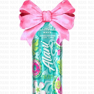 Alani, alani nu, energy drink, Summer, drink, coquette, bows, png, svg