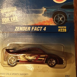 Zender Fact 4 / 1996 Hot Wheels Collector # 228