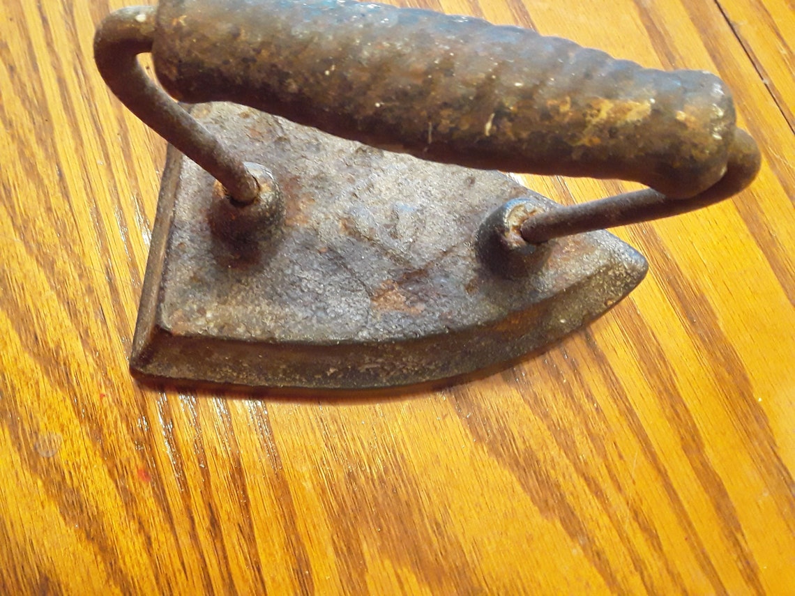 Antique Sad Iron / 7 Sad Iron Etsy