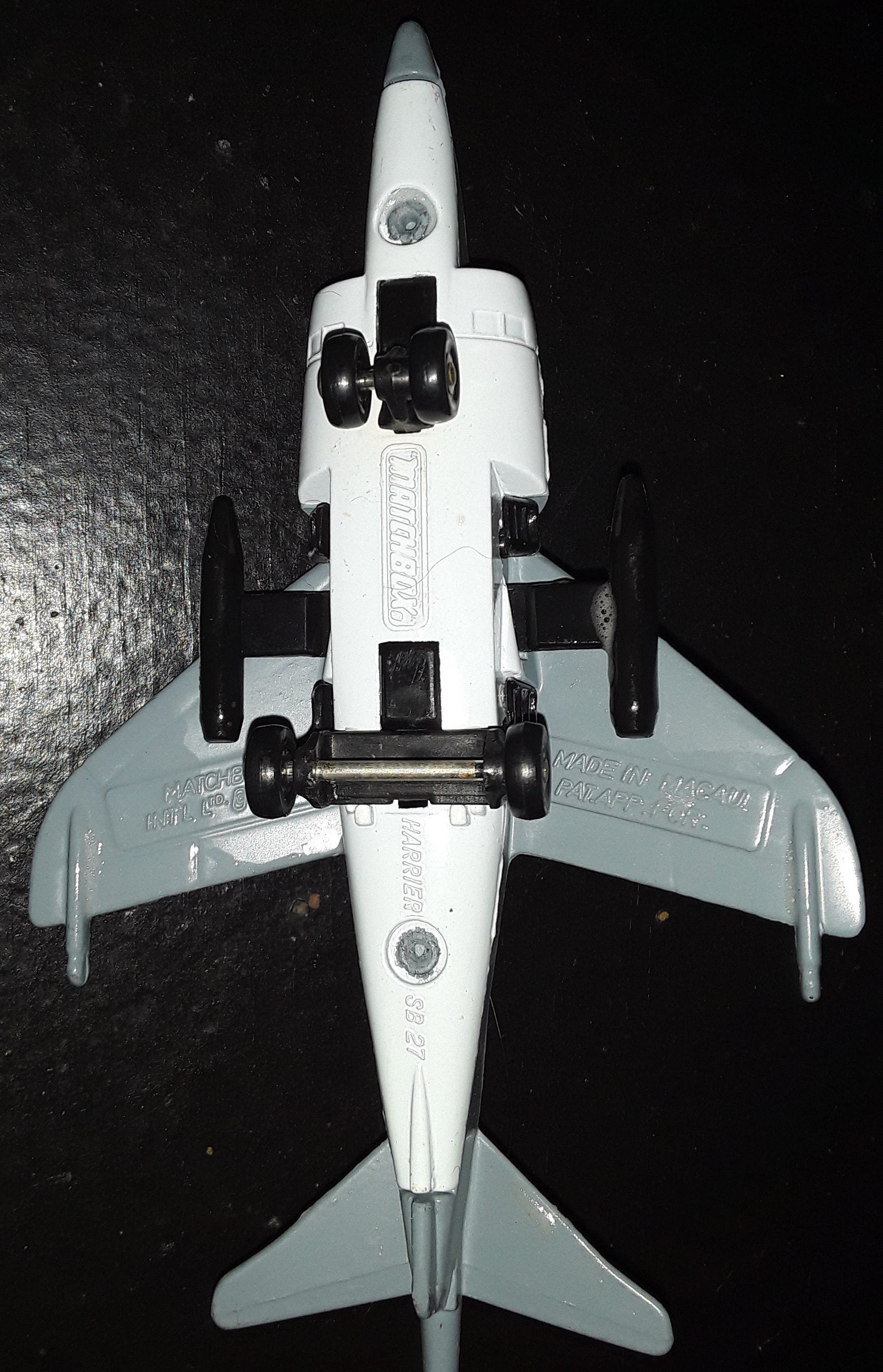 Vintage 1980 Matchbox Marine Harrier Jet (SB27 Skybuster Series) - Etsy