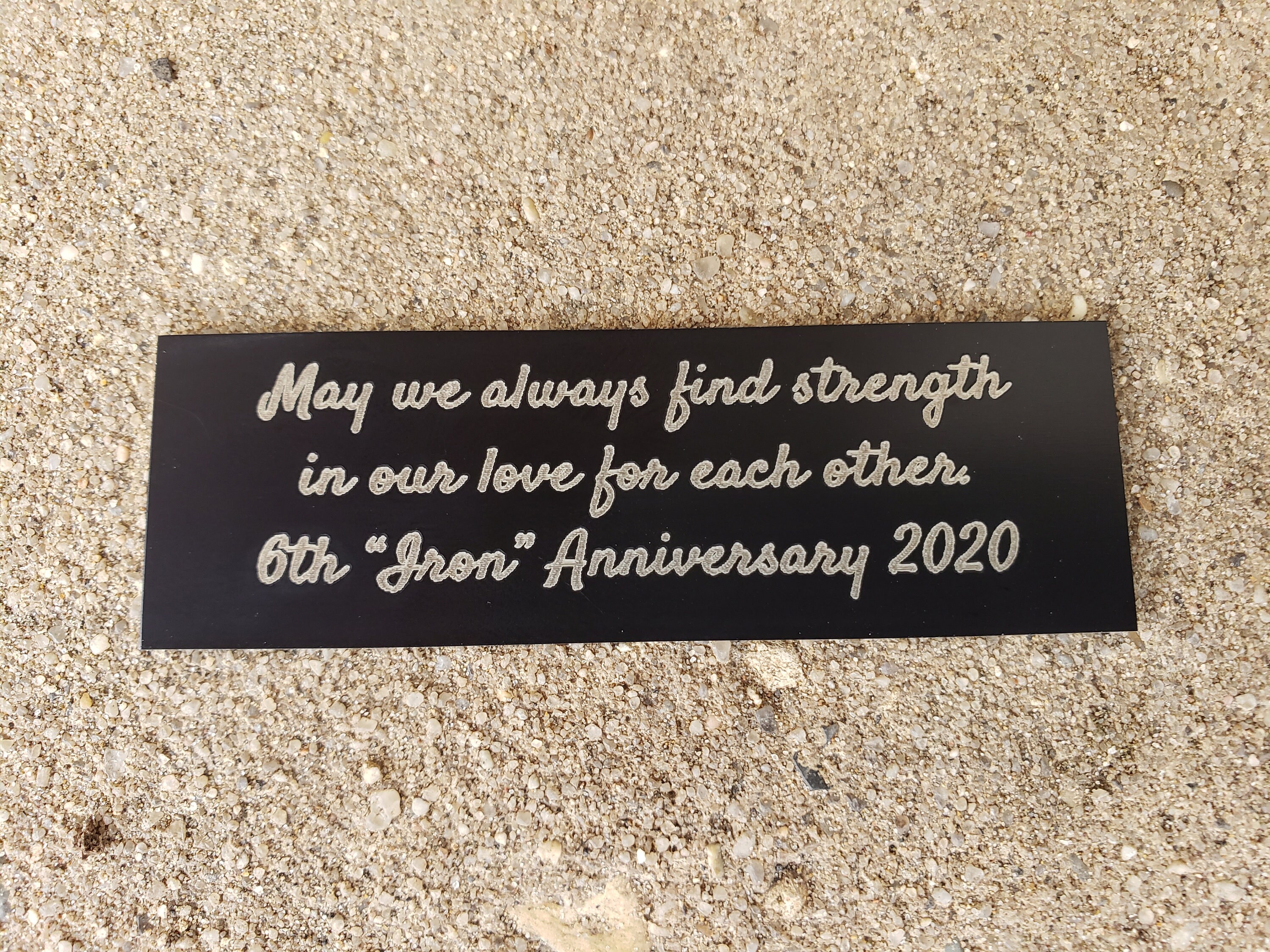 1x3 Personalized Engraved Outdoor Name Plate Outdoor Etsy