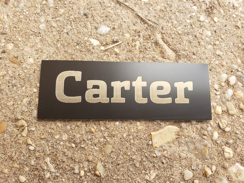 1x3 Personalized Engraved Outdoor Name Plate Outdoor Etsy