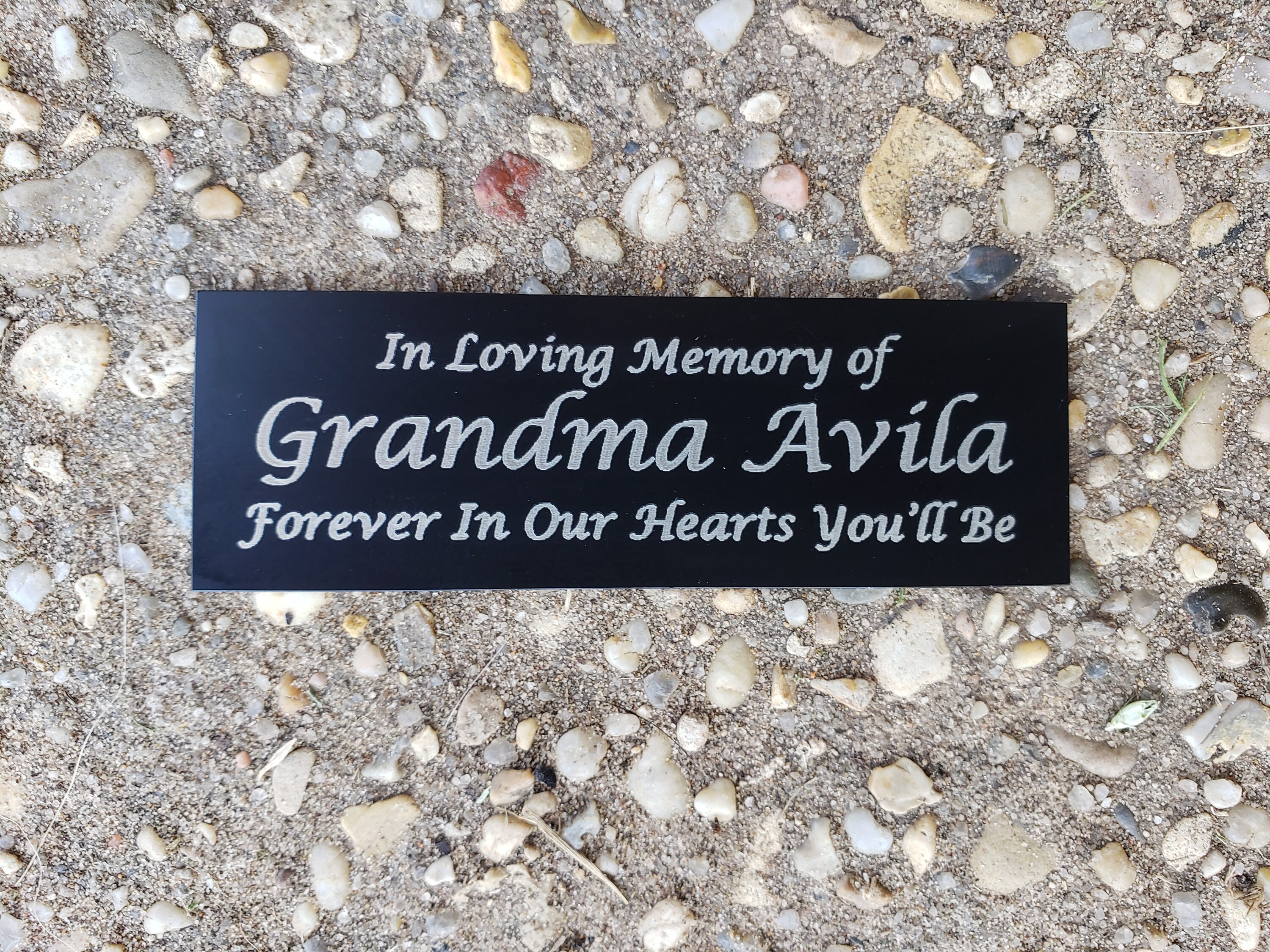 1x3 Personalized Engraved Outdoor Name Plate Outdoor Etsy