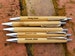 SET of 5 Personalized Bamboo Wood Pen, Personalized Pen, Wood Ballpoint Pen 