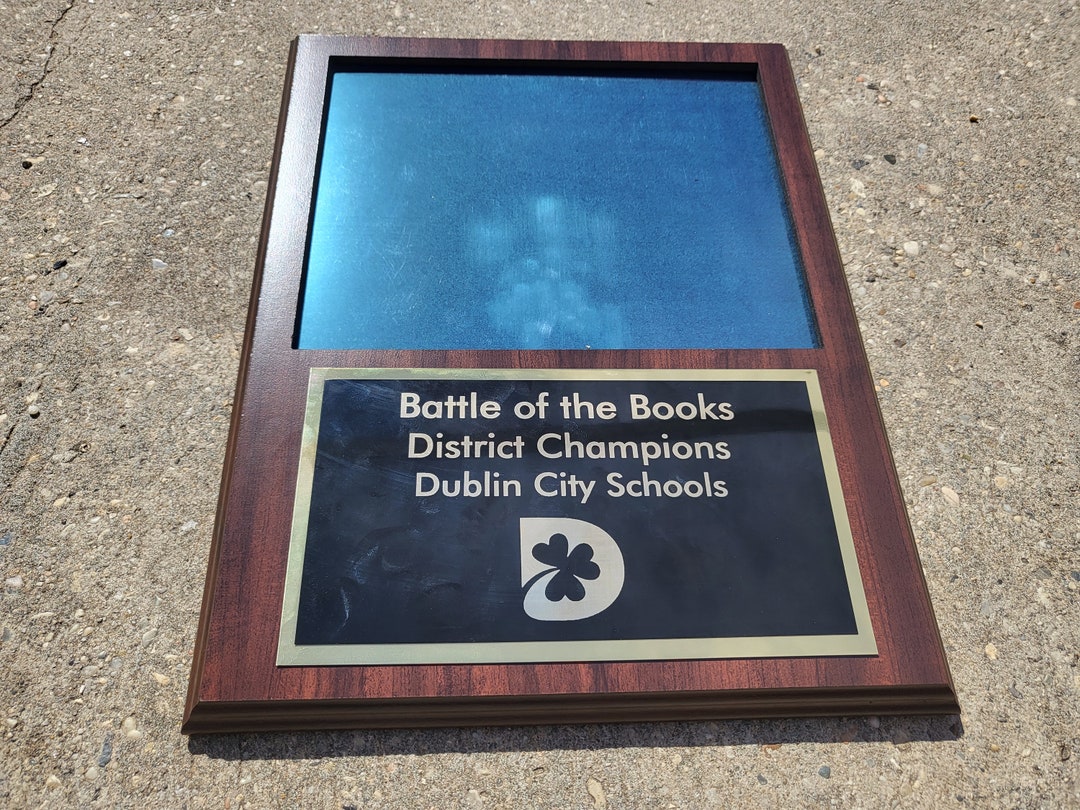 Picture Frame Plaque Memorial Photo Plaque Thank You Plaque Etsy