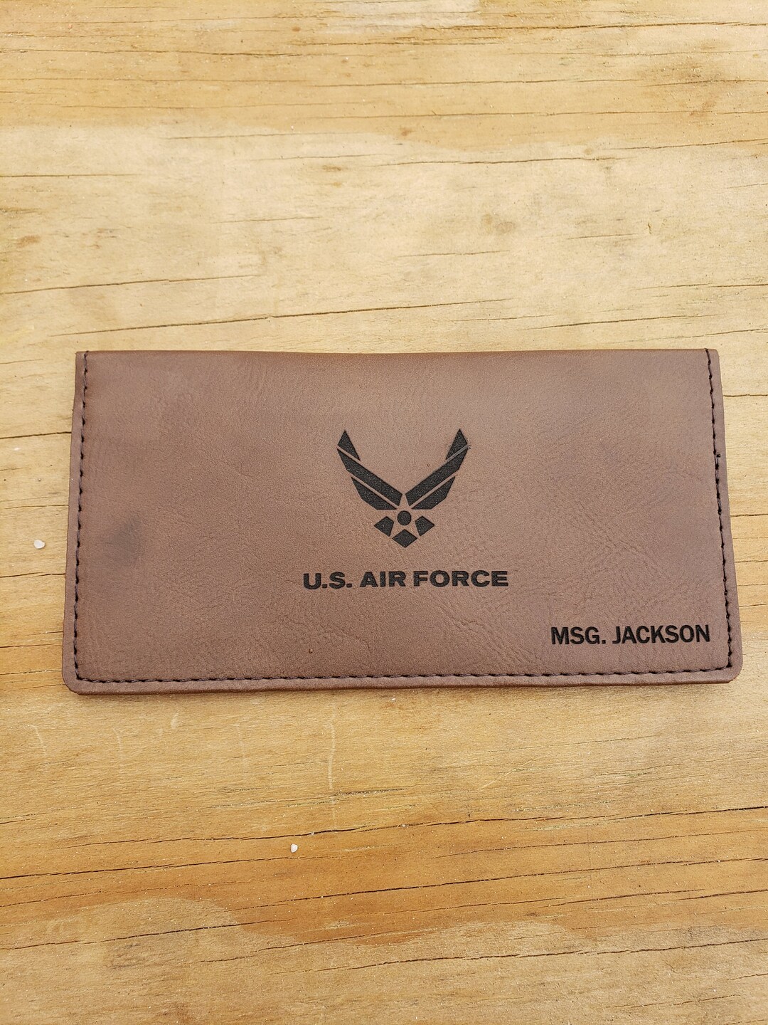 Military Checkbook Cover, Army Checkbook Register, Military Retirement