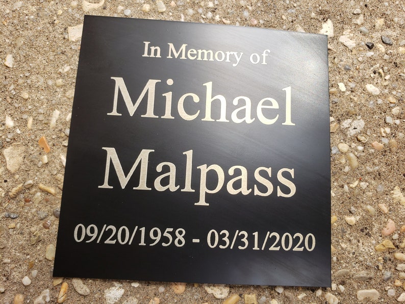 Up to 6x6 Personalized Engraved Outdoor Name Plate Etsy