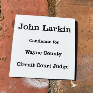 Large Name Tags, Employee Office Name Tags, Name Badges ID tags Name Plates