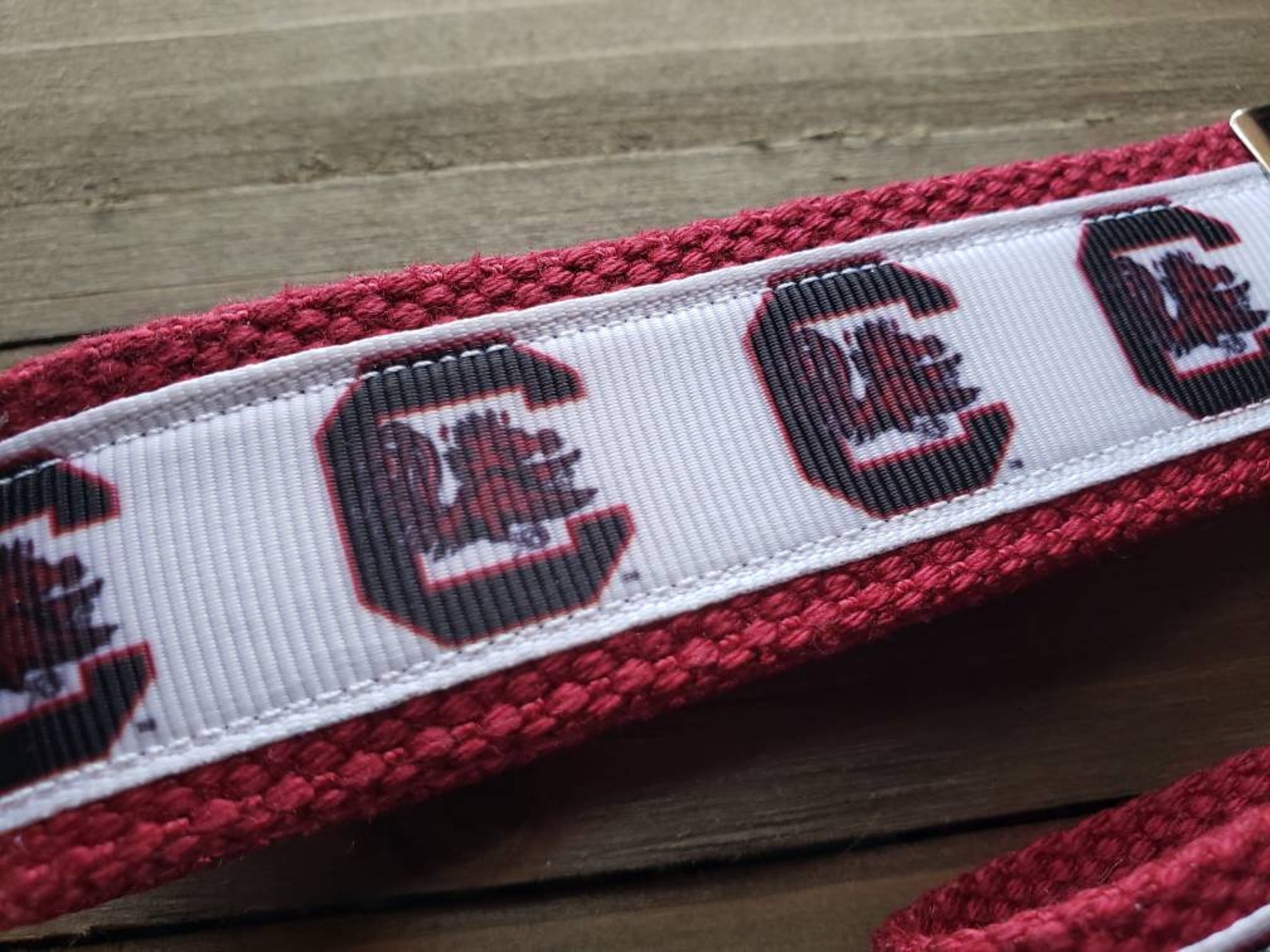 South Carolina Gamecocks Keychain / READY TO SHIP / Wristlet / Etsy