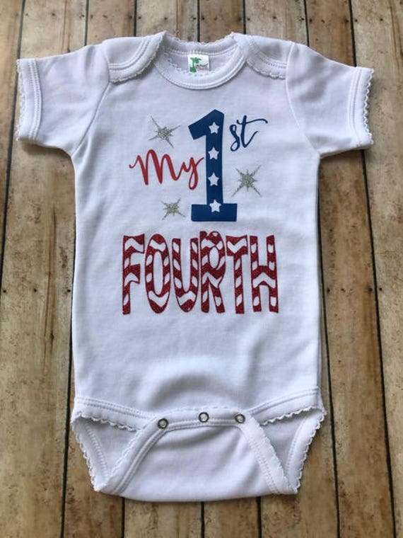 patriotic baby onesie