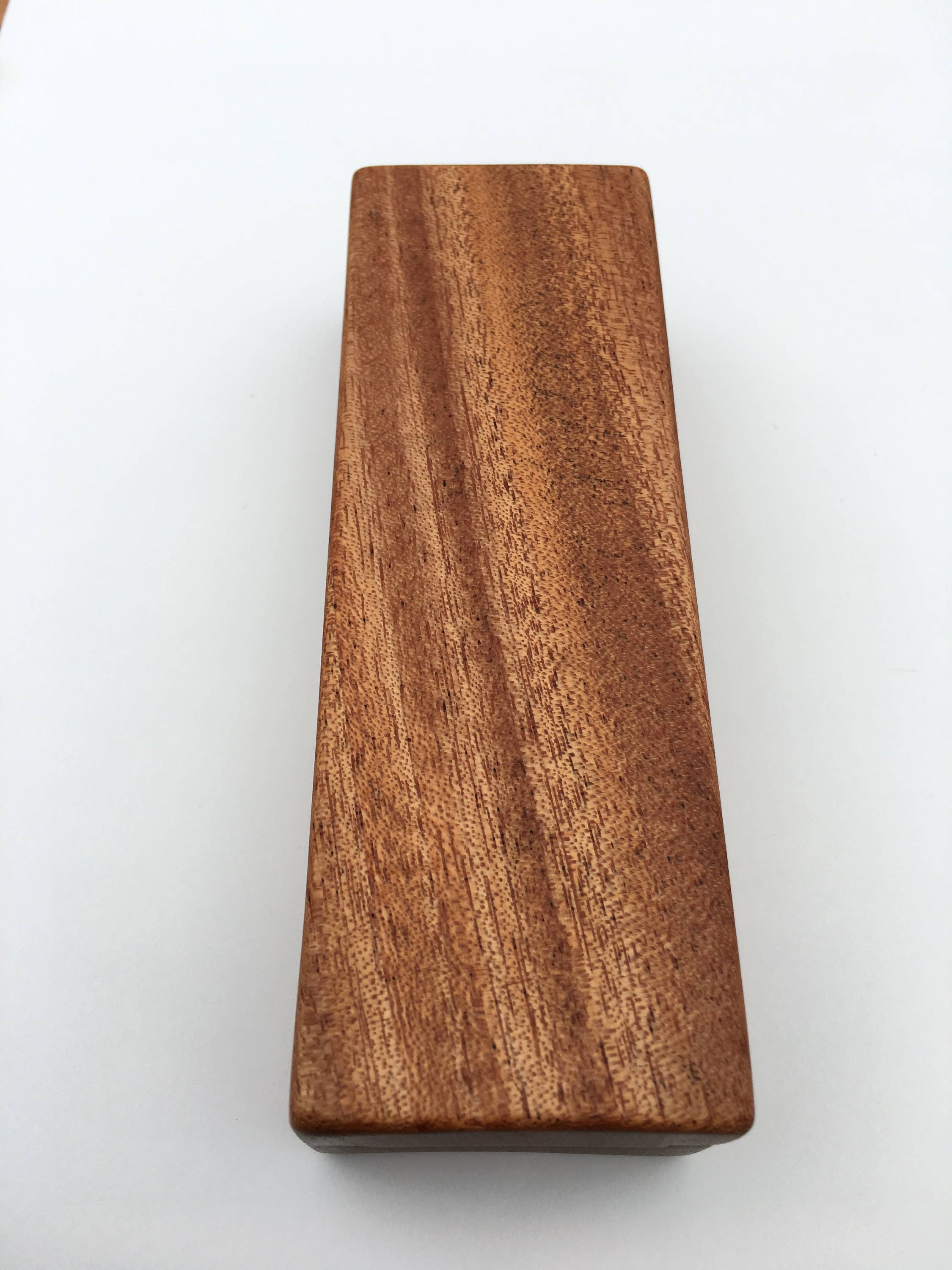 Construcción de madera maciza de caja de dados Caoba | Etsy