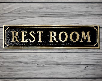 Restroom: Rustic Farmhouse, Polished Brass 9 5/8" X  3/16" X 2 3/8"