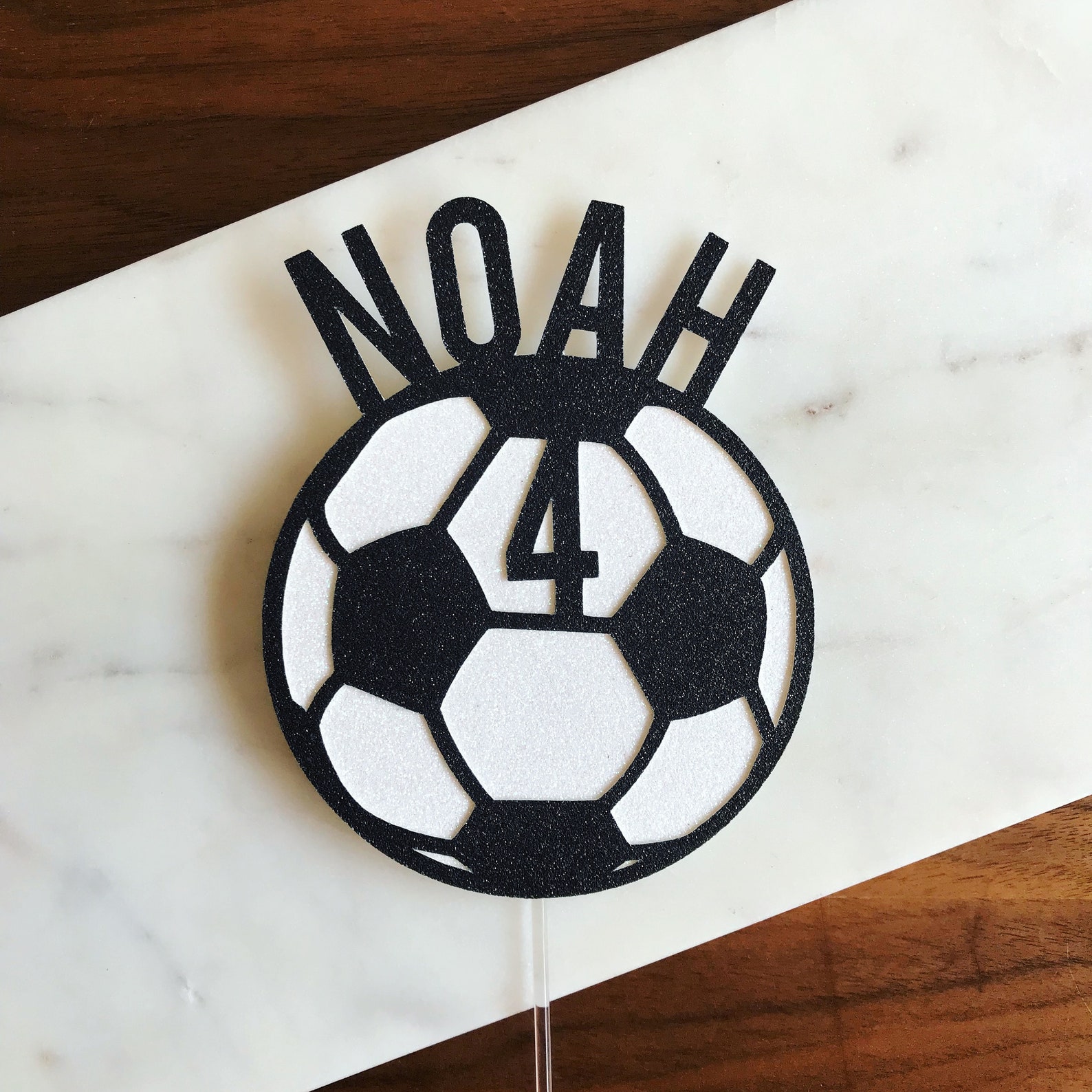 Soccer Cake Topper Sports Cake Topper Birthday Cake Topper Etsy Singapore