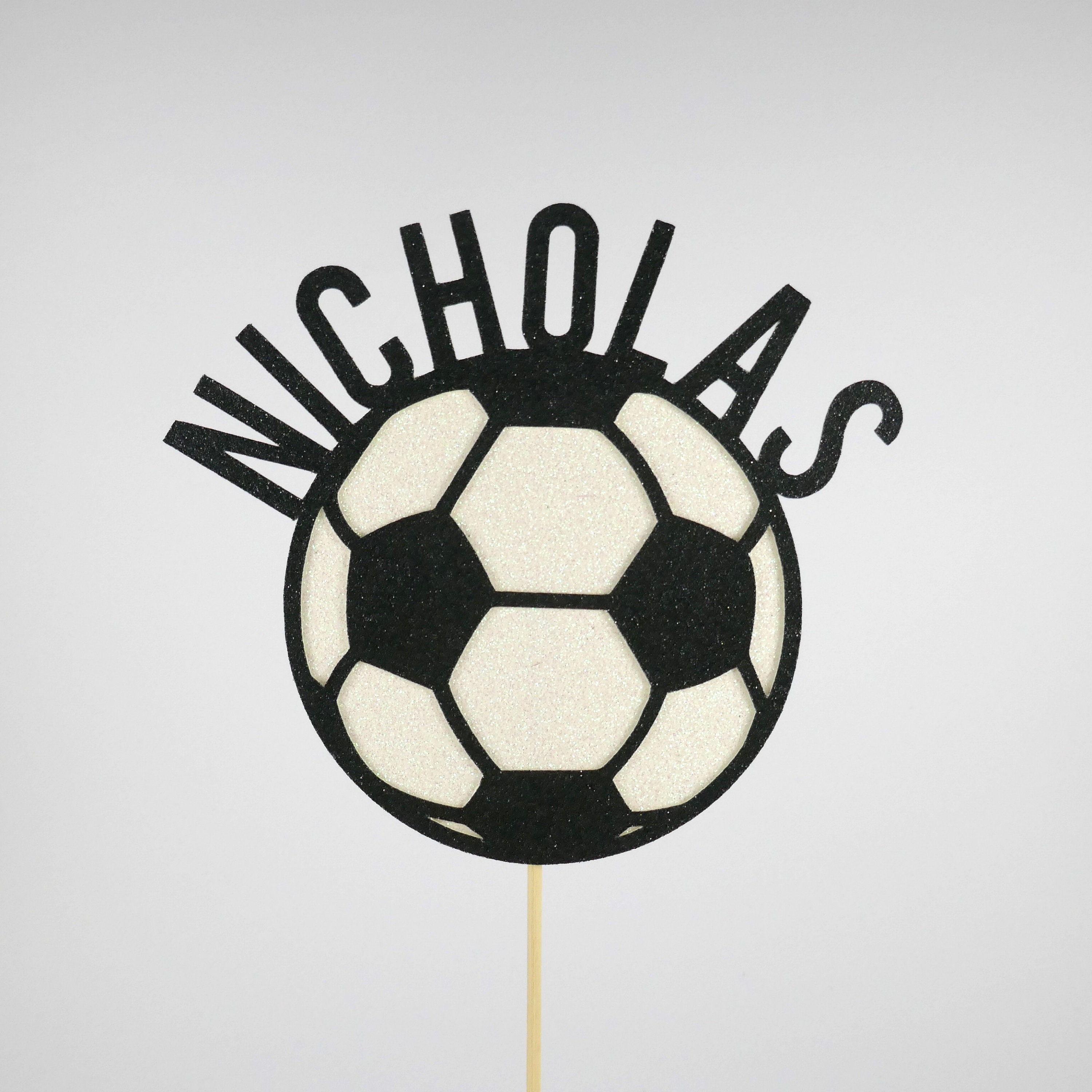 Soccer Cake Topper Sports Cake Topper Birthday Cake Topper Etsy Australia