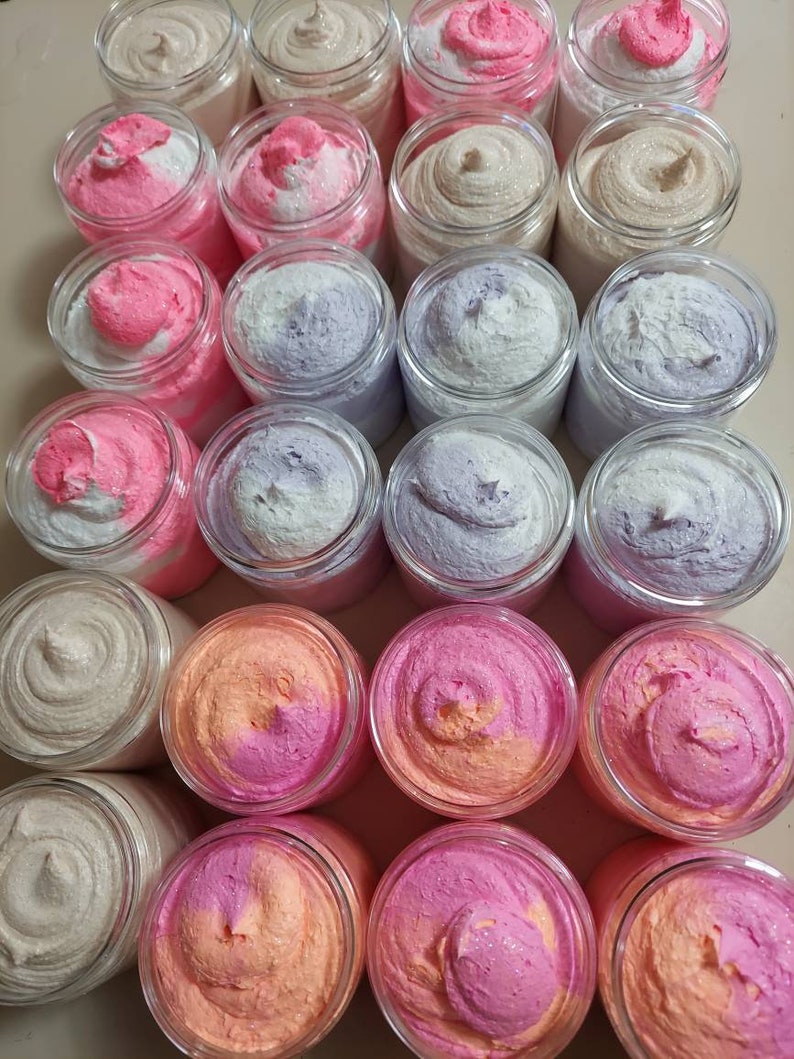 Wholesale 8 Oz Whipped Sugar Scrubs 12 Jars per Order MAKE Etsy