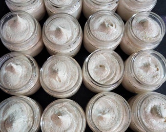 Wholesale Whipped Sugar Scrubs Oatmeal Or Coffee pick your size 12 Jars Per Order MAKE Your Own Labels