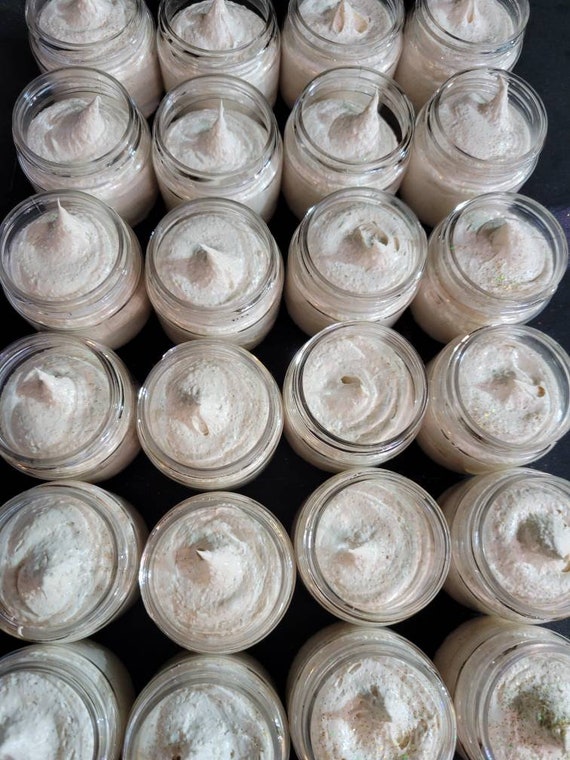 Wholesale Whipped Sugar Scrubs Oatmeal Or Coffee pick your size 12 Jars Per Order MAKE Your Own Labels