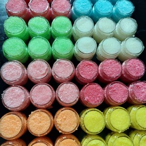 Wholesale Lip Scrubs 24 Jars Per Order Design your own labels Pick Two Flavors