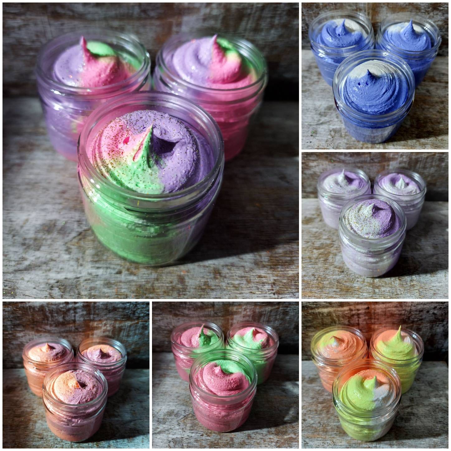 Wholesale 2 oz Whipped Sugar Scrubs 48 Total MAKE your own labels Choose 4 Scents Per Order