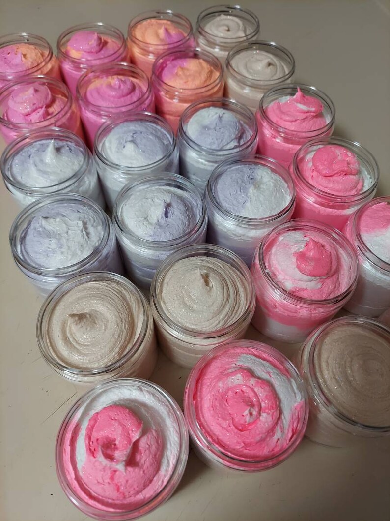 Wholesale 8 Oz Whipped Sugar Scrubs 12 Jars per Order MAKE Etsy
