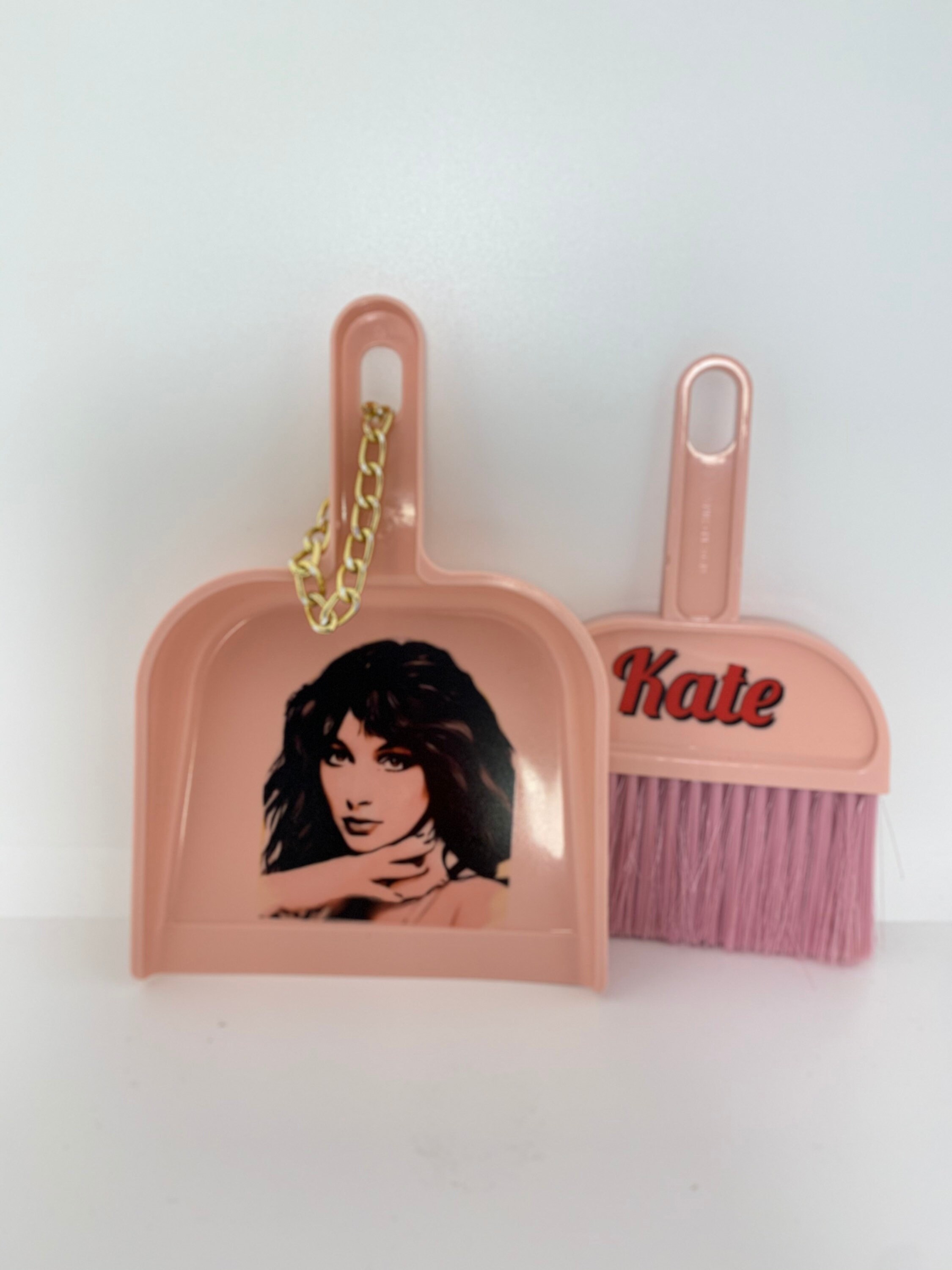 Kate Bush dustpan and brush Etsy