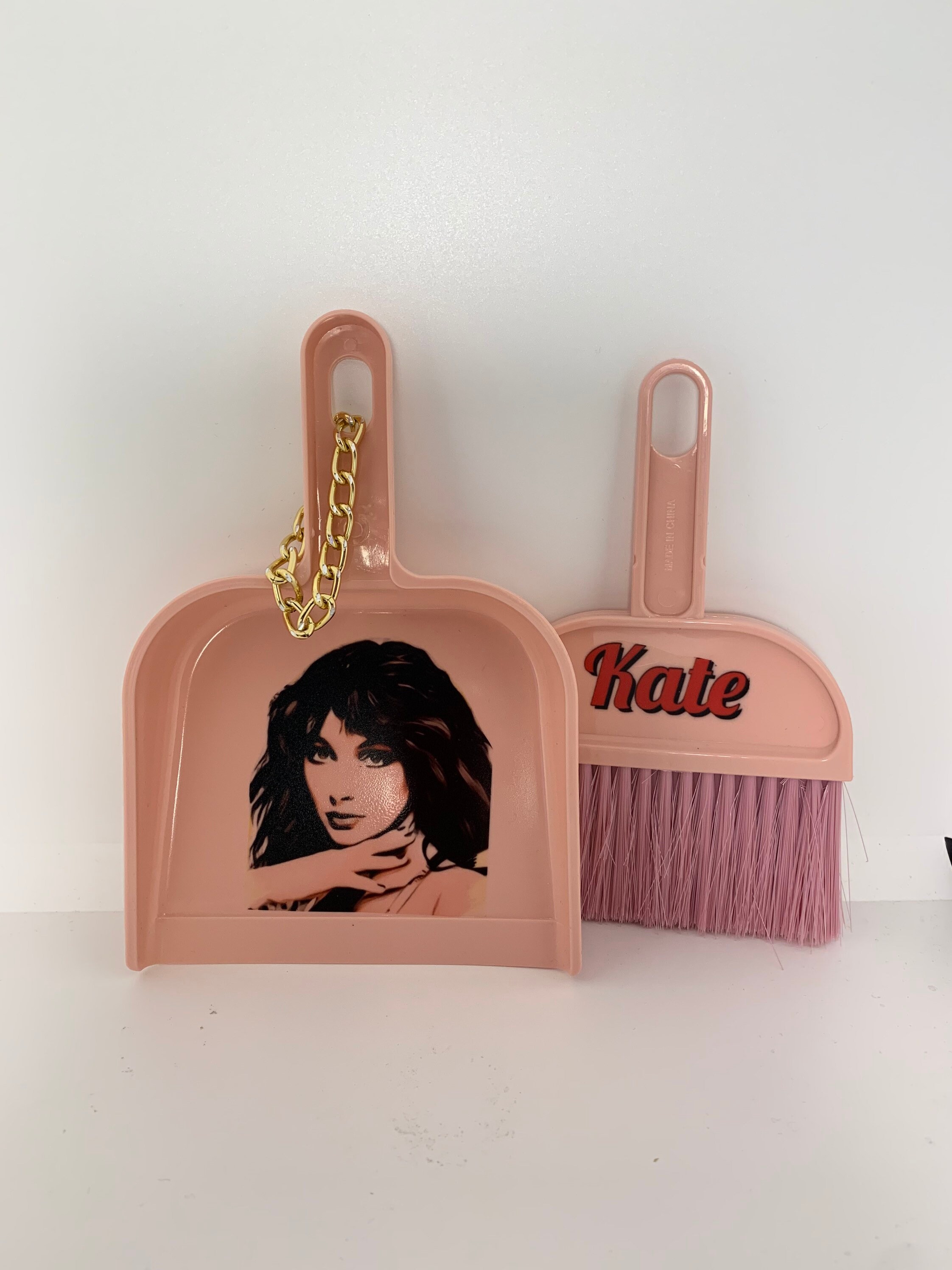 Kate Bush dustpan and brush Etsy