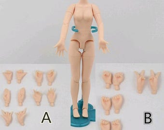 Blythe Body / Blythe Joint Body / 8.5 inch body Joint Doll with hand set A+B