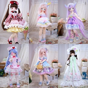 Ball Jointed Doll Dream Fairy ANIME TOY Mechanical Joint Body Collection Official Makeup 40cm SD