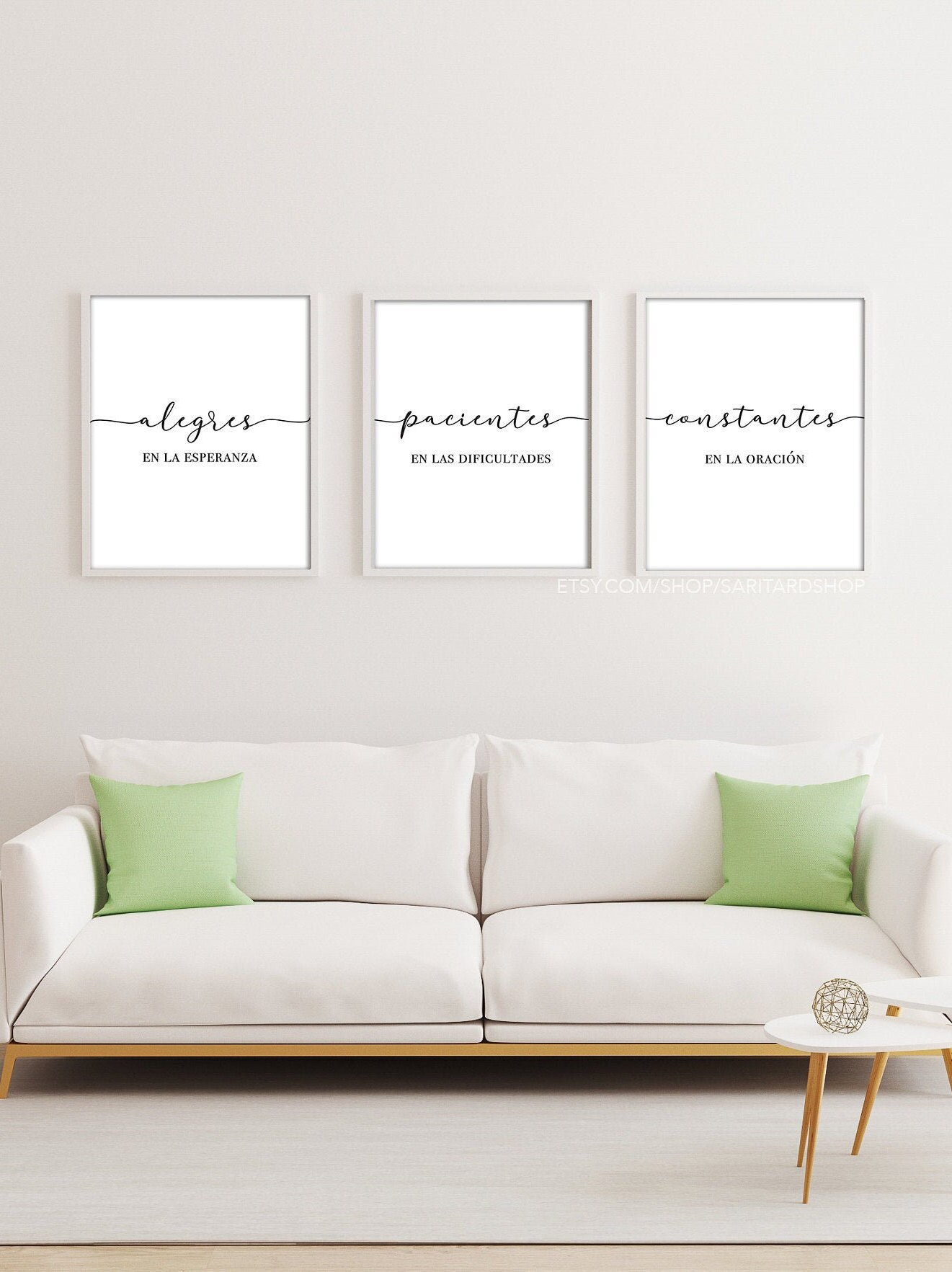 Römer 12:12 . Esszimmer-Wand-Dekor-Rahmen-Trio. | Etsy