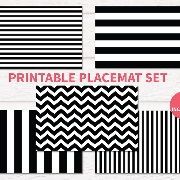 Chevron Placemat Etsy