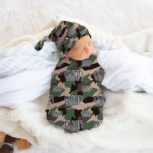 Green Camo Swaddle Blanket - Camo Baby Swaddle - Baby Boy Swaddle - Green Camo Nursery - Newborn Swaddle - Custom Swaddle