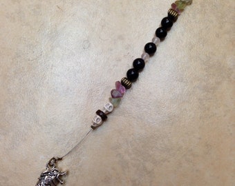Protection Talisman w/Wolf and Tooth Pendant