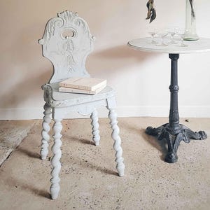 Small antique carved chair