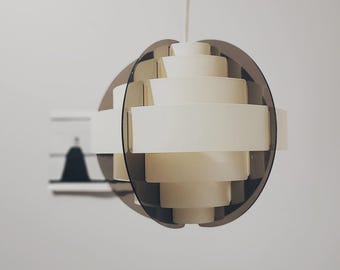 Vintage Modernist Style IKEA LAKENE Strips Pendant Lamp, Design by