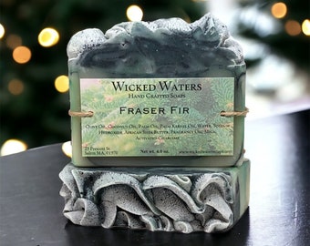 FRASER FIR Handcrafted Soap | Pine Soap | Men Gift | Gift For Her | Gift For Him | Homemade Soap | Artisan Soap | Cold Process