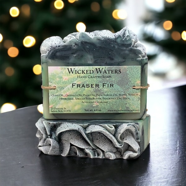 FRASER FIR Handcrafted Soap | Pine Soap | Men Gift | Gift For Her | Gift For Him | Homemade Soap | Artisan Soap | Cold Process