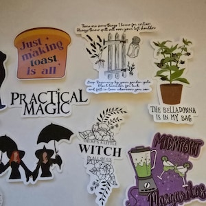 Practical Magic Inspired Sticker Set - Etsy