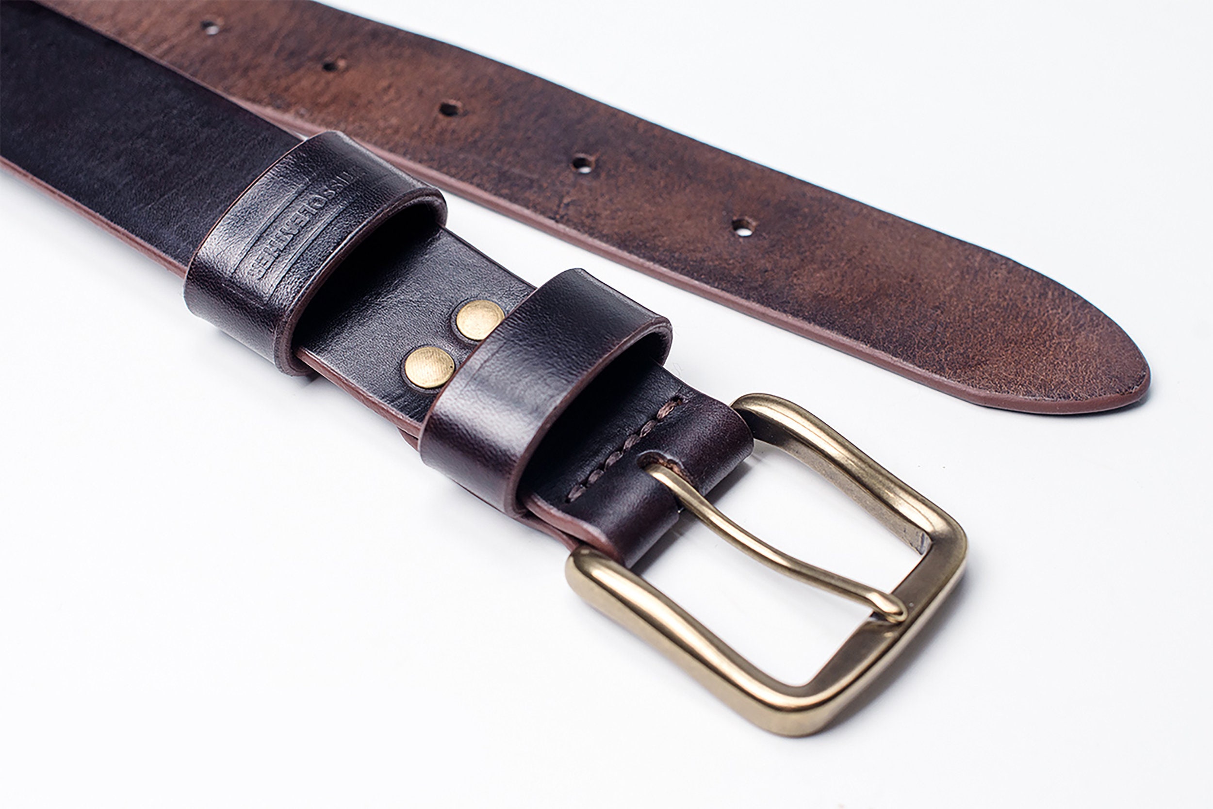 Universal belt pattern PDF Leather belt template Ruler for Etsy