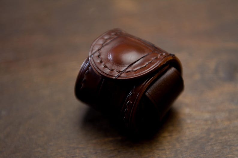Tailor's Ruler Leather Case PDF Pattern, Leathercraft Tools Cover