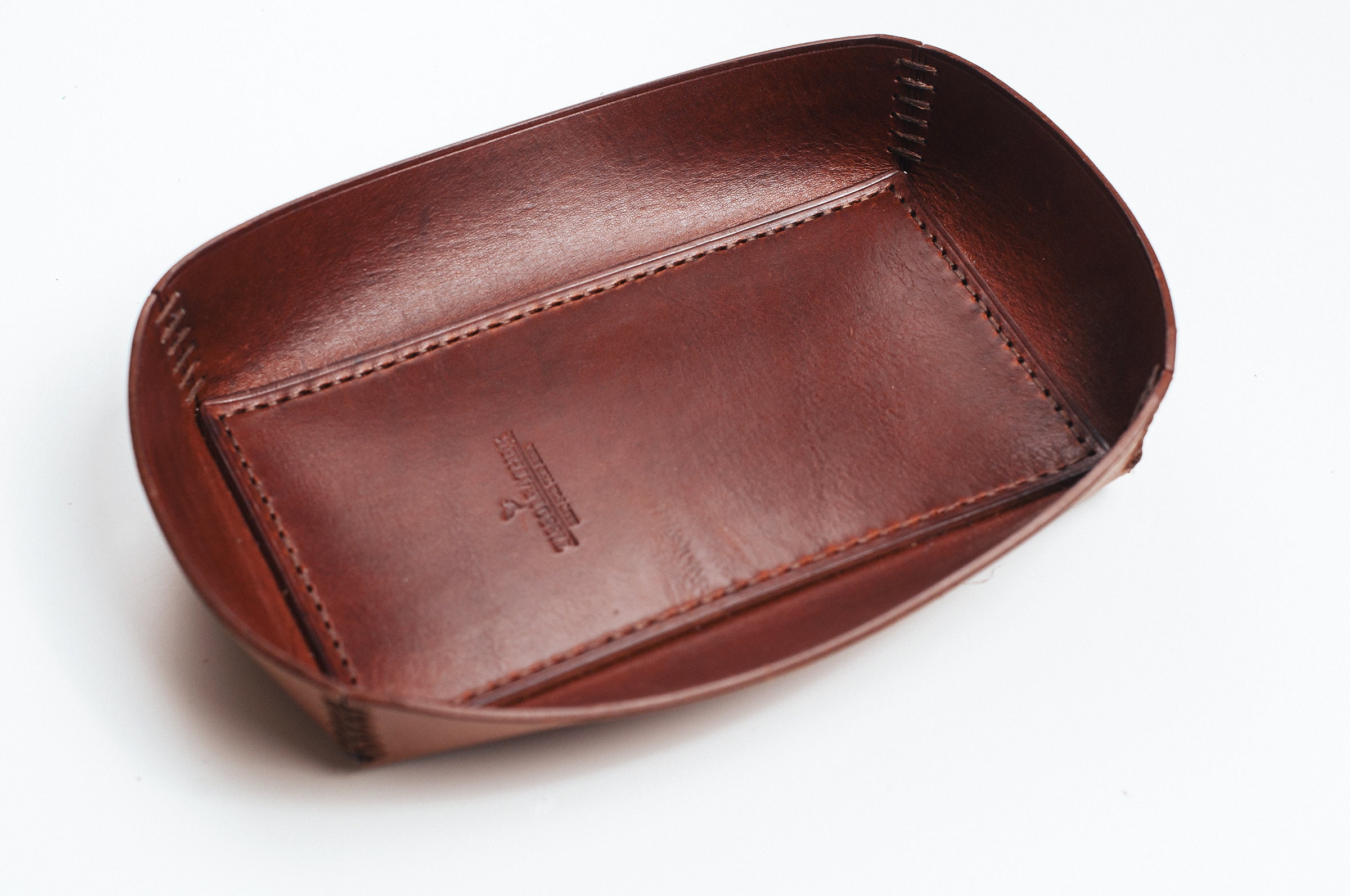 Leather valet tray pdf pattern Plate leather pattern PDF Etsy