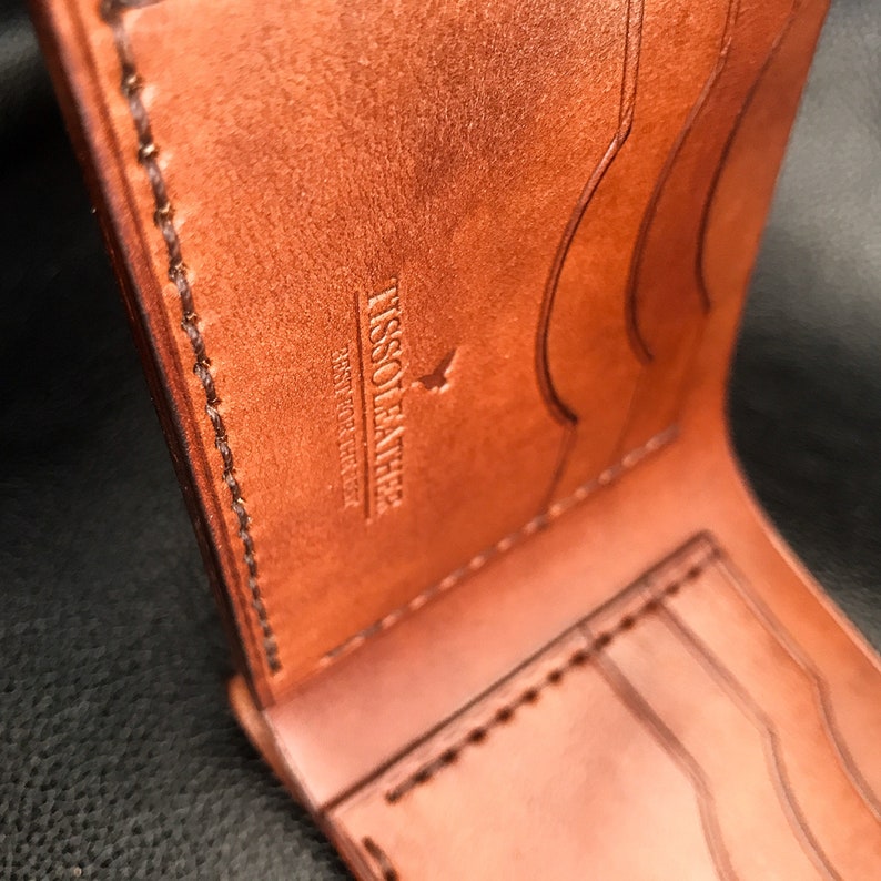 Leather Wallet Pattern PDF Men Bifold Wallet Pattern PDF Etsy