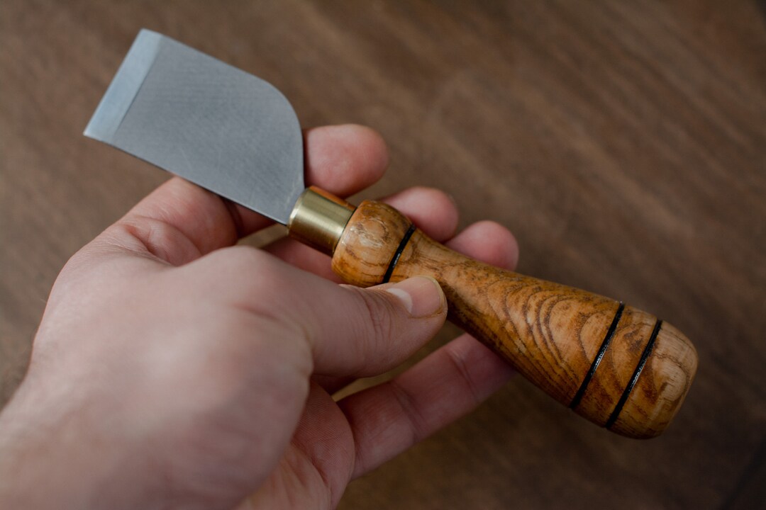 Japanese Skiving Knife Leathercraft Tools Leather Cutting Etsy