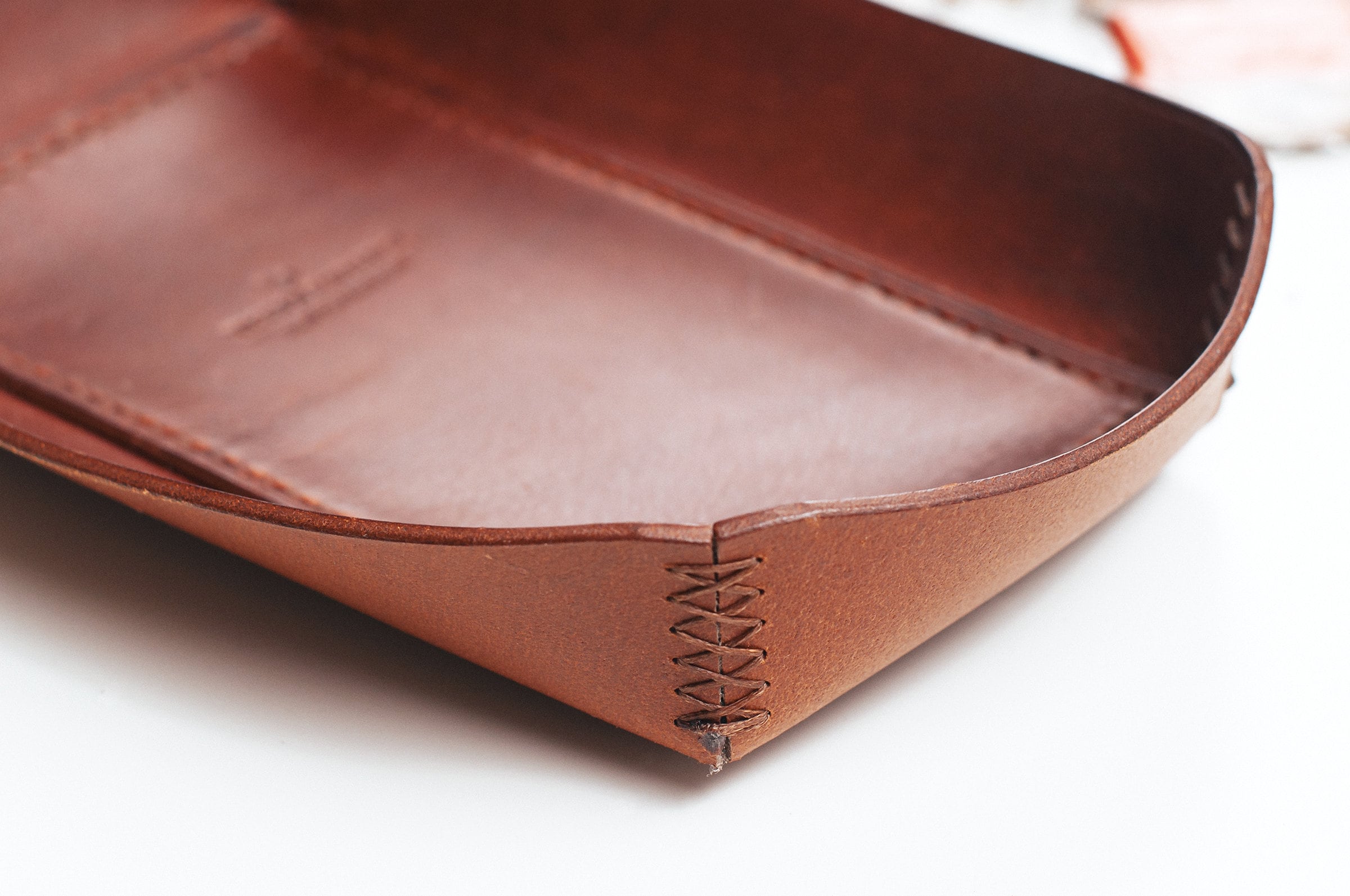 Leather valet tray pdf pattern Plate leather pattern PDF Etsy