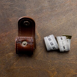 Tailor's Ruler Leather Case PDF Pattern, Leathercraft Tools Cover