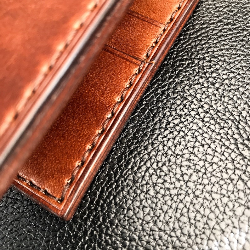 Leather Wallet Pattern PDF Men Bifold Wallet Pattern PDF Etsy