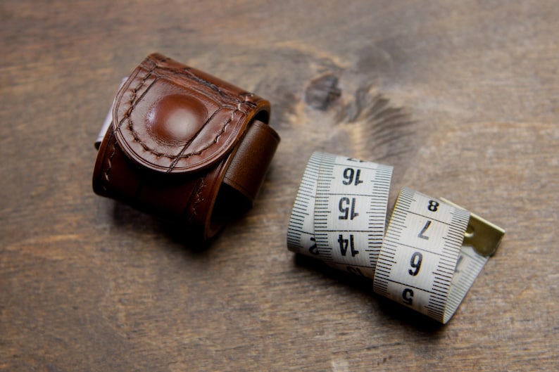 Tailor's Ruler Leather Case PDF Pattern, Leathercraft Tools Cover