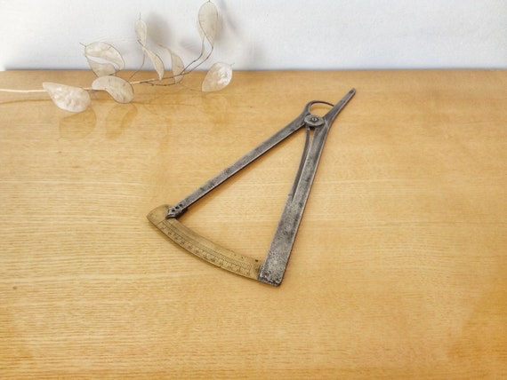 Outil D'horloger Vintage : Compas/porte-pièce - Fabriqué En Suisse - Occasion