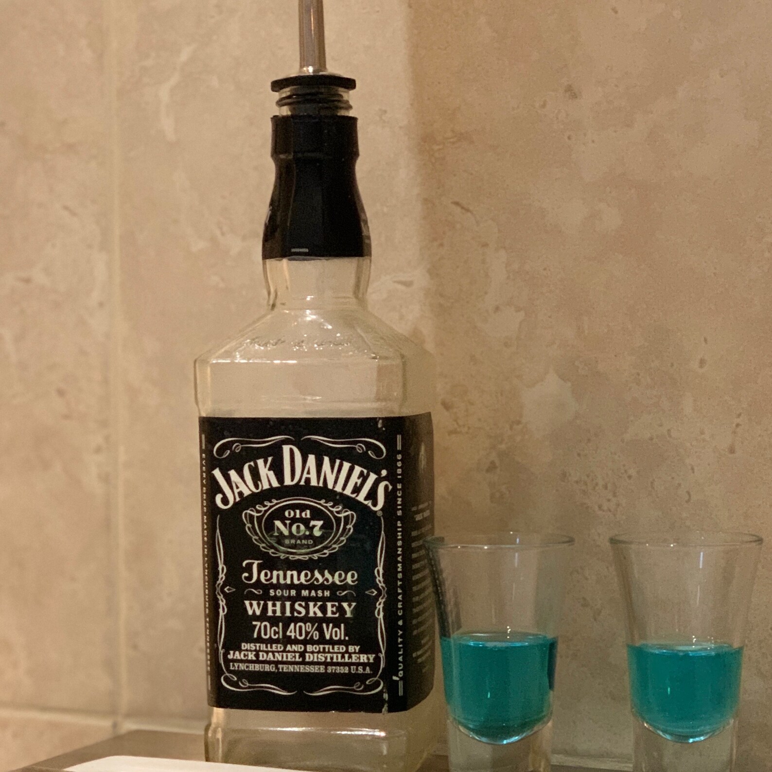 Novelty Liquor Mouthwash Dispenser Bombay Blue Sapphire Jack Etsy